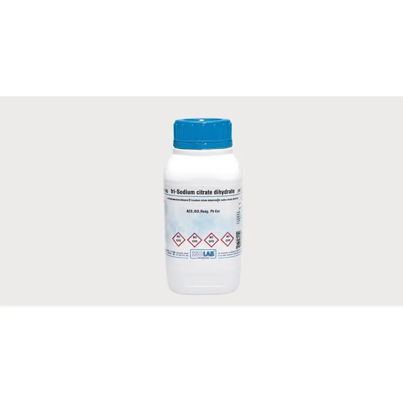 İSOLAB – Trı-Sodium Cıtrate Dıhydrate ≥ 99%, For Analysıs Acs,Iso,Reag. Ph Eur – 1 kg