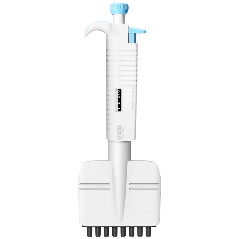 DLAB 8 Kanallı Ayarlanabilir 0.5-10µl Otomatik Pipet MicroPette Plus