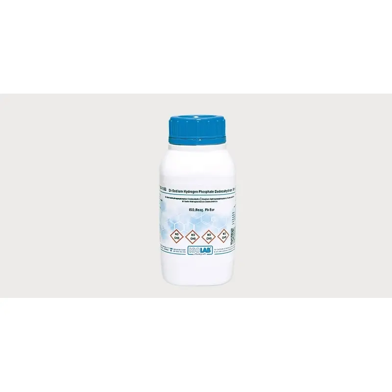 İSOLAB – Dı-Sodium Hydrogen Phosphate Dodecahydrate ≥ 99%, For Analysıs Iso,Reag. Ph Eur – 1 kg