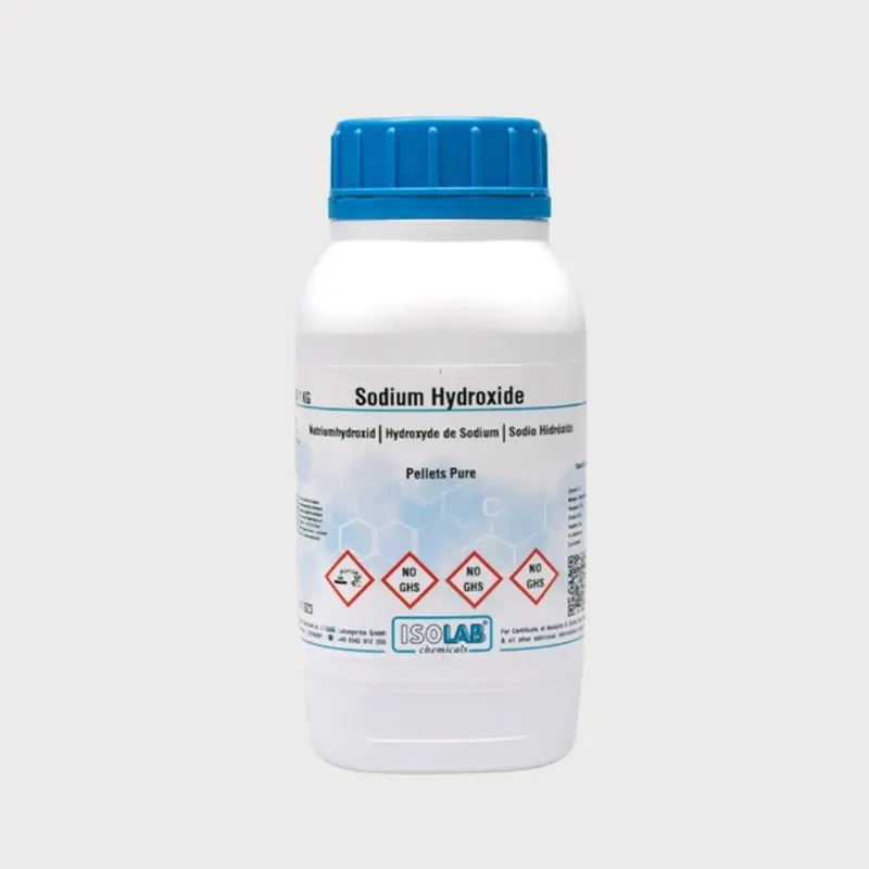 İSOLAB – Sodium Hydroxıde ≥ 99%, Pellets Pure – 1 kg