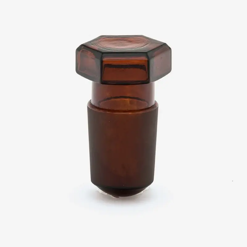 İsolab Amber Cam Hexagonal Kapaklı Tıpa NS 10/191 Adet