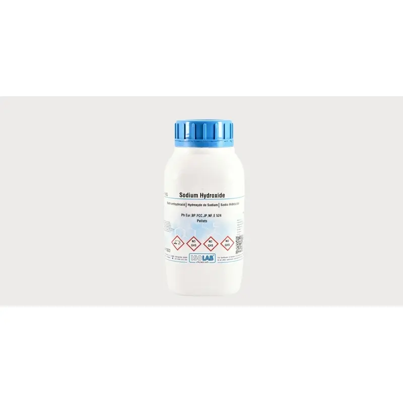 İSOLAB – Sodium Hydroxıde ≥ 98%, Pellets Ph Eur,Bp,Fcc,Jp,Nf,E 524 – 1 kg