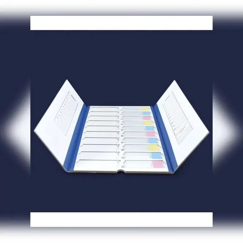 İSOLAB lam dosyası karton kırmızı