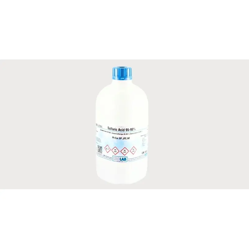 İSOLAB – Sulfuric Acid 95-98% , Ph Eur,Bp,Jpe,Nf – 2.5 L