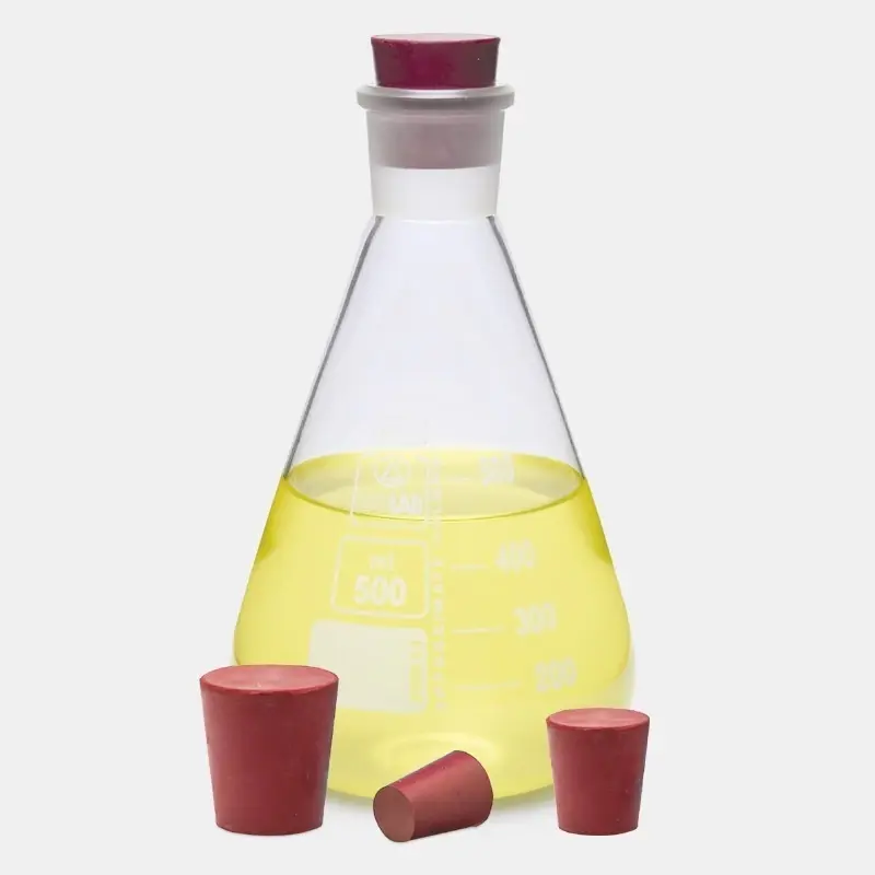 İsolab Kauçuk Tıpa 36 x 44 mm Çap 40 mm Yükseklik 10 Adet Paket