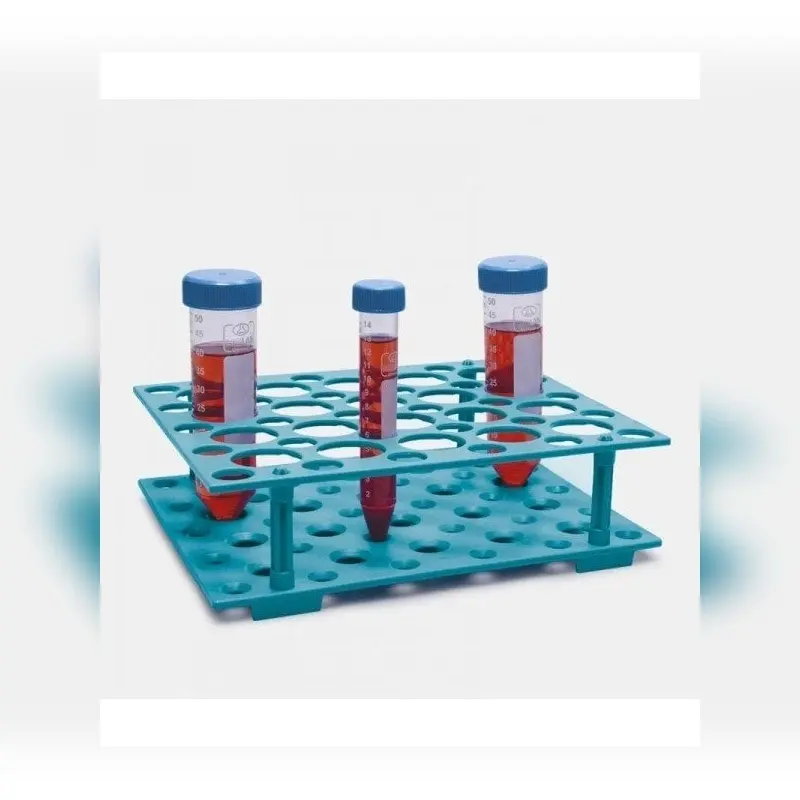 İSOLAB tüp standı P.P demonte 15 ml & 50 ml tüpler için