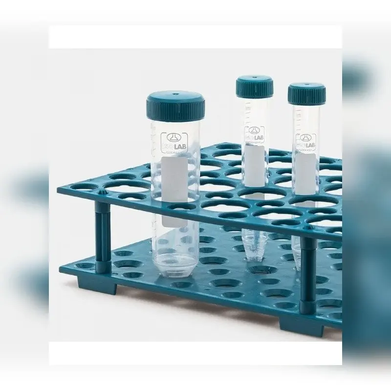 İSOLAB tüp standı P.P demonte 15 ml & 50 ml tüpler için
