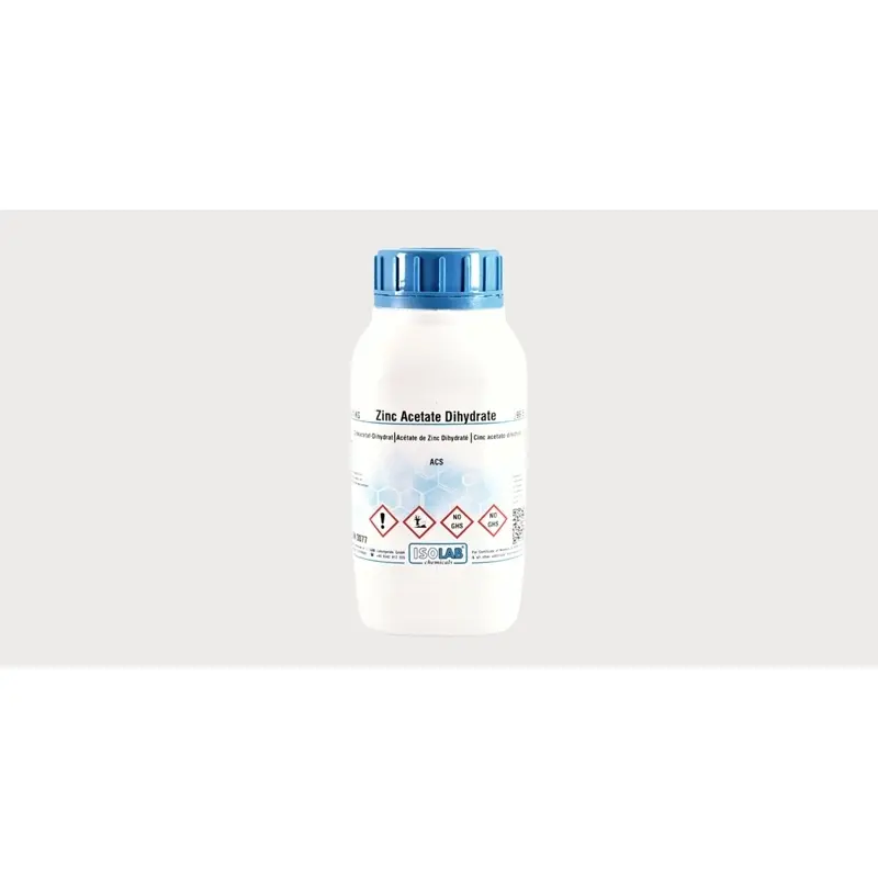 İSOLAB – Zinc Acetate Dıhydrate ≥ 99.5% , For Analysıs Acs – 1 kg