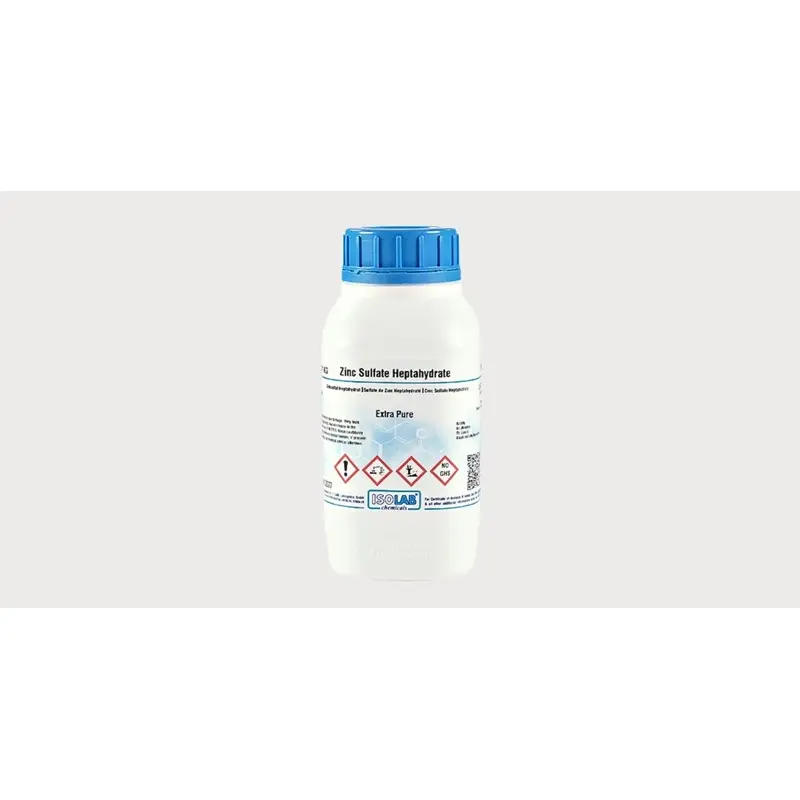 İSOLAB – Zinc Sulfate Heptahydrate ≥ 99% Extra Pure – 1 kg
