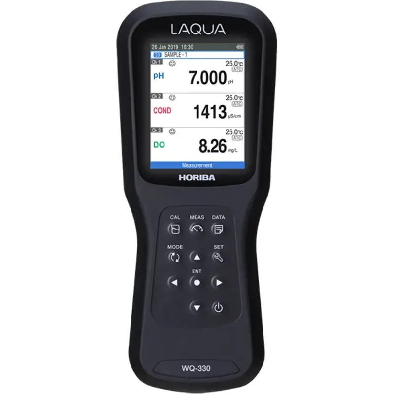 Horiba Laqua WQ330 Portatif Su Kalite Ölçer Set Oluşturucu 3 Kanallı 2 Metre Kablo