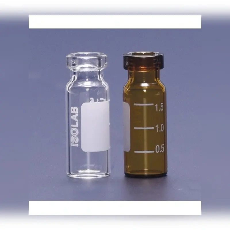 İSOLAB vial crimp kapak N11 1,5 ml 11,6 x 32mm şeffaf