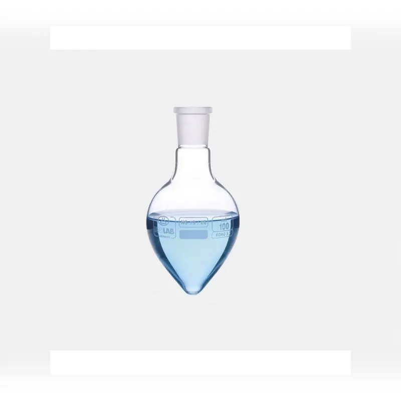 İSOLAB balon kalp tipi şilifli merkez boyun : NS 14/23 50 ml