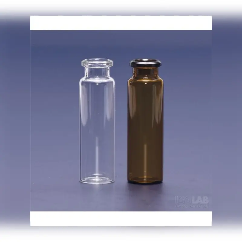 İSOLAB vial vida kapak N20 22 ml 22,7x86 mm amber