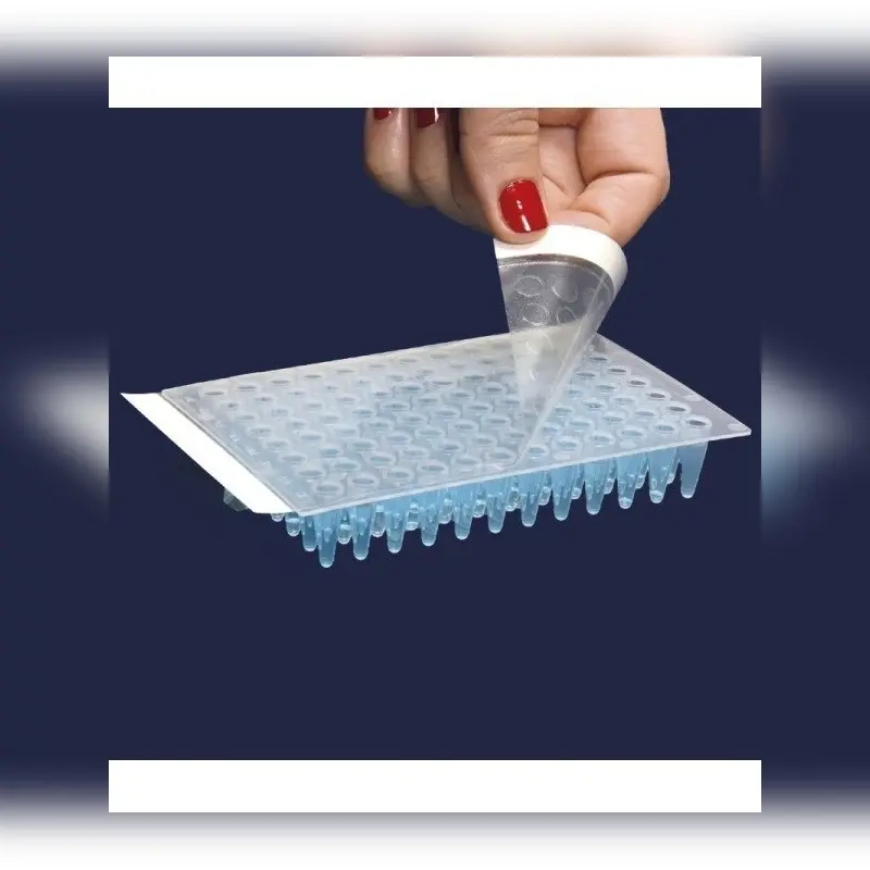 İSOLAB Yapıştırma filmi polyester PCR plaklar için