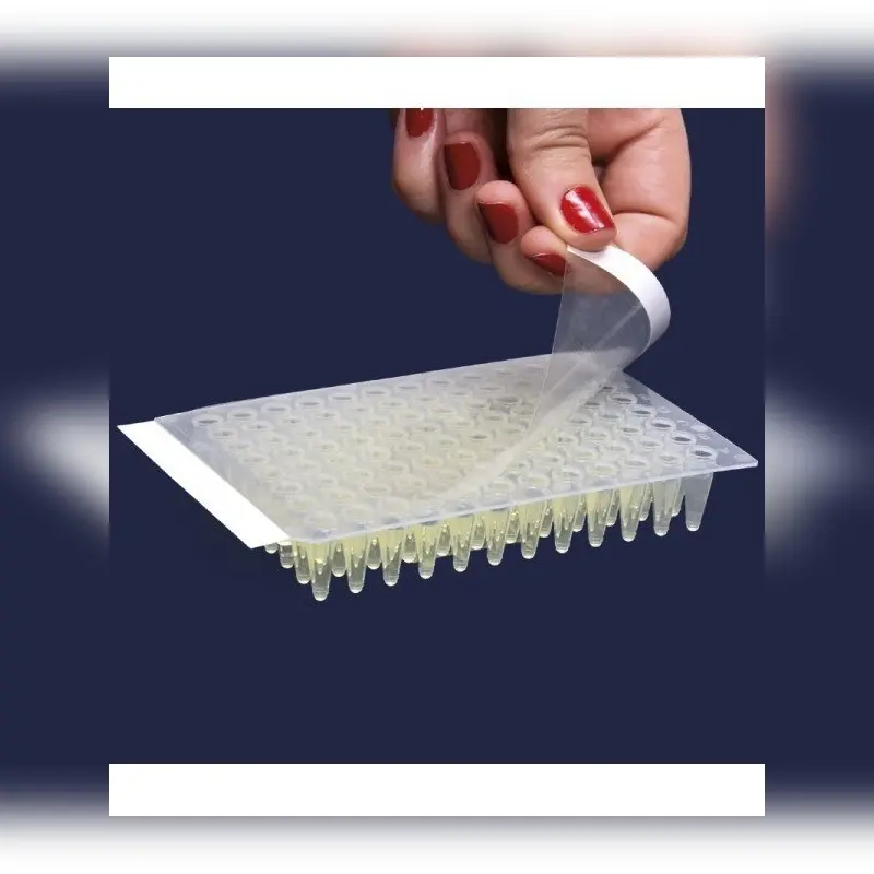İSOLAB Yapıştırma filmi polyester PCR plaklar için