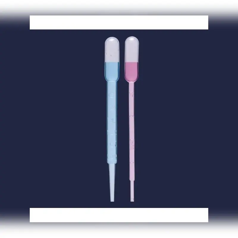 İSOLAB pastör pipetleri P.E 1 ml gamma steril tekli paket