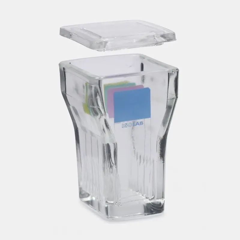 İsolab Cam Dik Şale 1 adet Laboratuvar Tipi