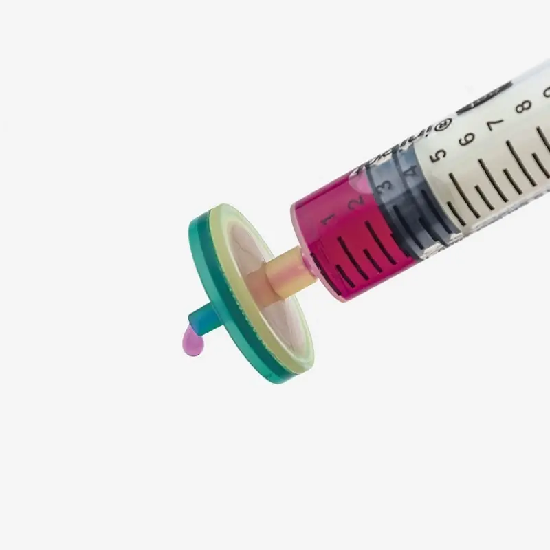 İsolab PTFE 0,22 µm 25 mm Şırınga Filtresi 100 adet Laboratuvar Tipi