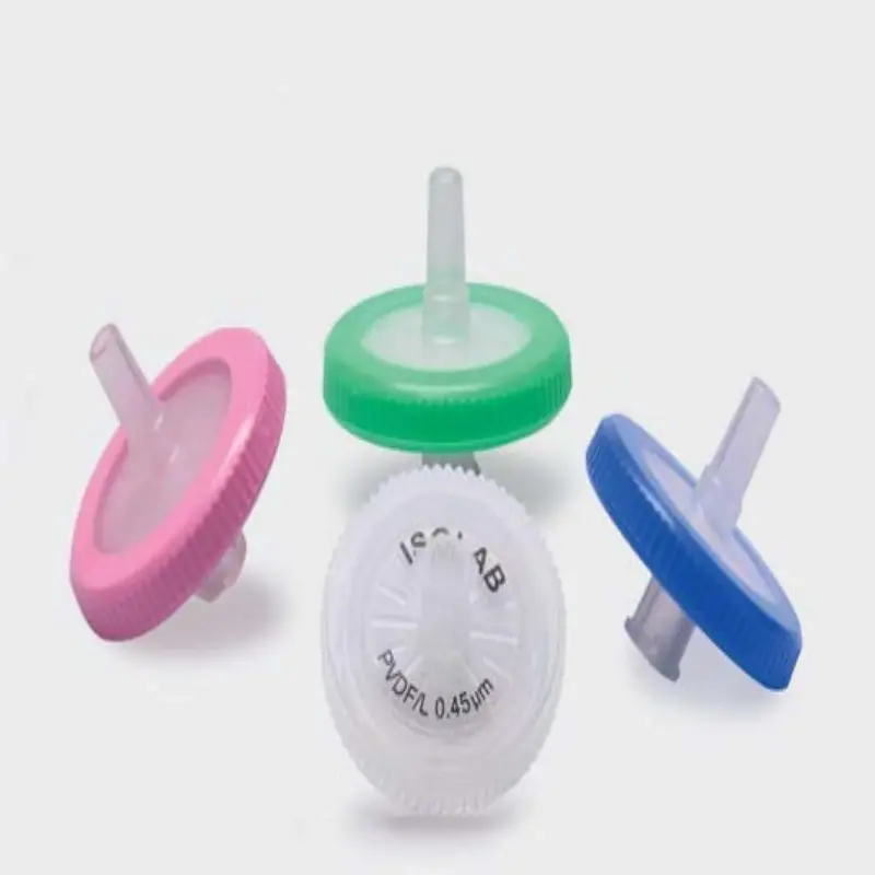 İsolab CA 0,22 µm 25 mm Şırınga Filtresi 100 adet Laboratuvar Tipi