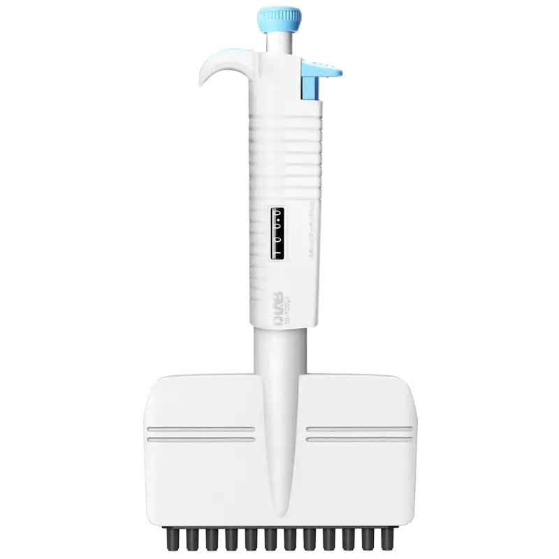 DLAB 12 Kanallı Ayarlanabilir 5-50μl Otomatik Pipet MicroPette Plus