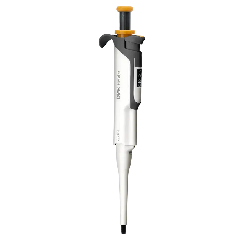 DLAB Tek Kanallı Ayarlanabilir Hacimli Otomatik Pipet 20-200µl Hipette