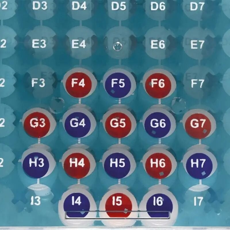 CRYO TÜP STANTLARI - 81 Yuvalı - Polikarbonat
