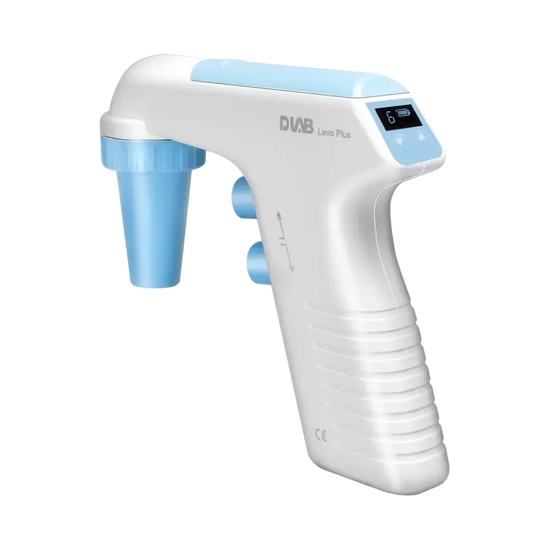 DLAB Dijital Pipet Pompası 0.1–100 mL Kademeli Güç Ayarı Levo Plus