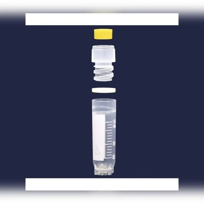 İSOLAB tüp cryo 5,0 ml etekli dıştan kapaklı