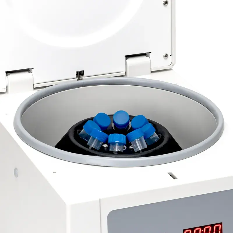 Düşük Hızlı Santrifüj 4000 rpm DM0408 Mikro Tüp Santrifüjü A8-15P  rotor ile