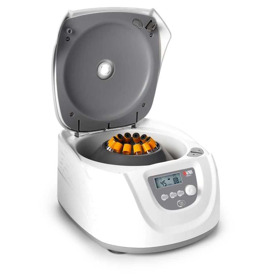 Klinik Santrifüj 4500 rpm 8×15 mL 12×10 mL DM0412 Çok Amaçlı Tüp Santrifüjü