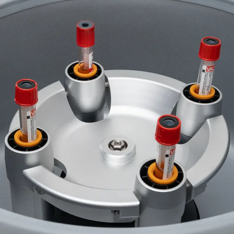 Düşük Hızlı Santrifüj 4000 rpm DM0424 Çok Amaçlı Tüp Santrifüjü S6-15 rotor ile