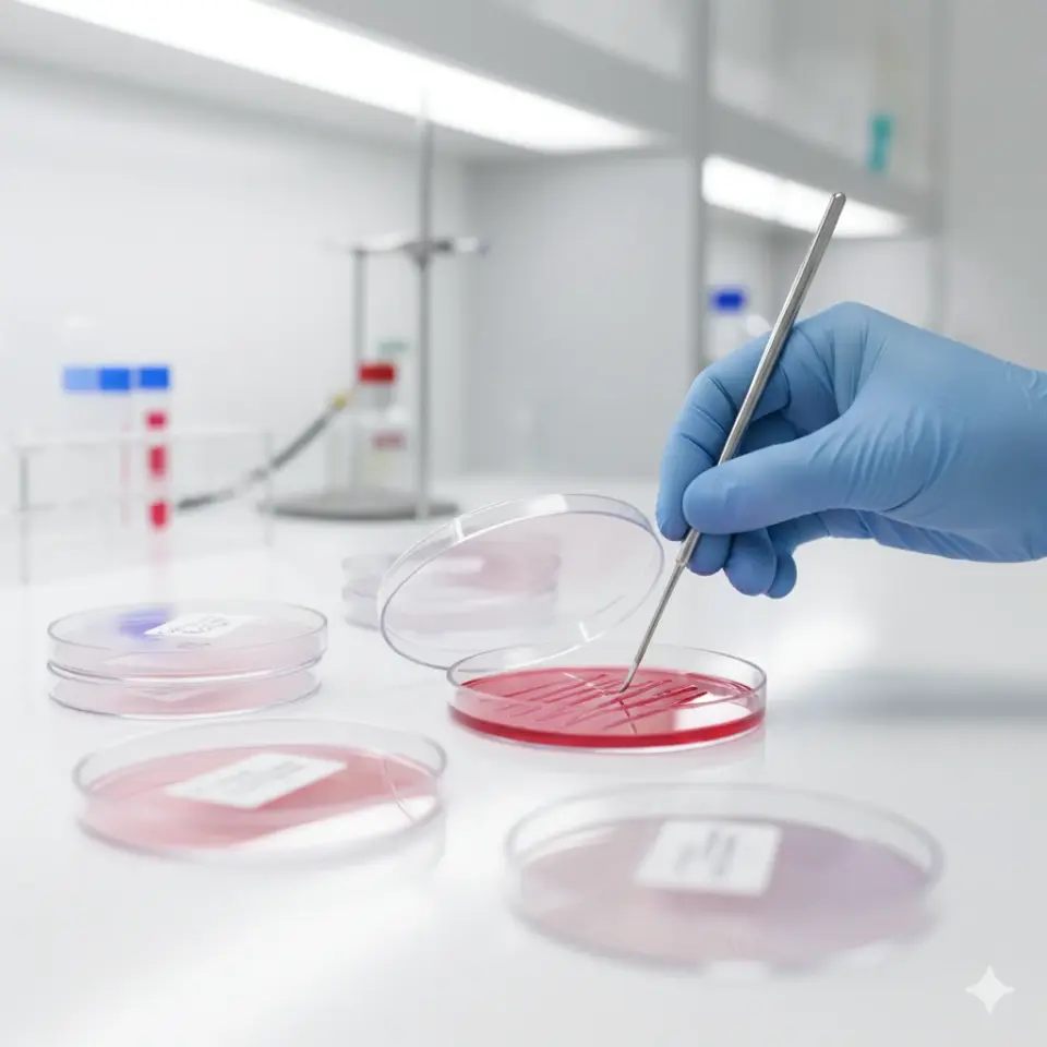 Fıratmed Steril 90 mm Petri Kabı Tek Kullanımlık Plastik Kültür Kabı 25 Adet Paket