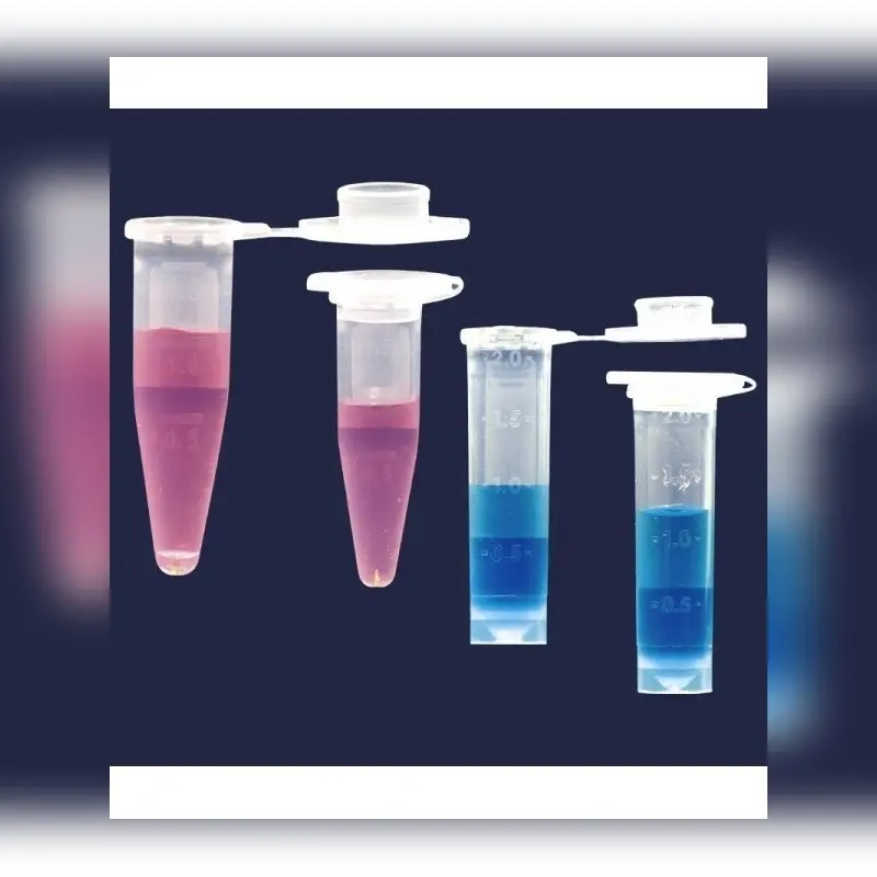 İSOLAB tüp santrfüj mikro düz kapaklı 2,0 ml steril