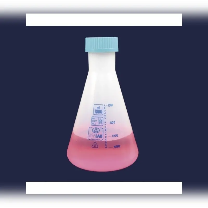 İSOLAB erlen P.P vida kapaklı 500 ml