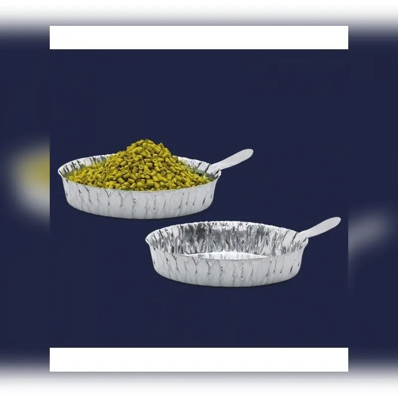 İSOLAB aluminyum tabak tutamağı ile 65 mm çap 16 mm H