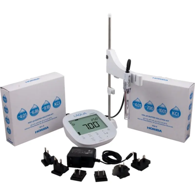 HORIBA LAQUA PH1500 Masaüstü pH/ORP Ölçer Dokunmatik Ekran Komple Set