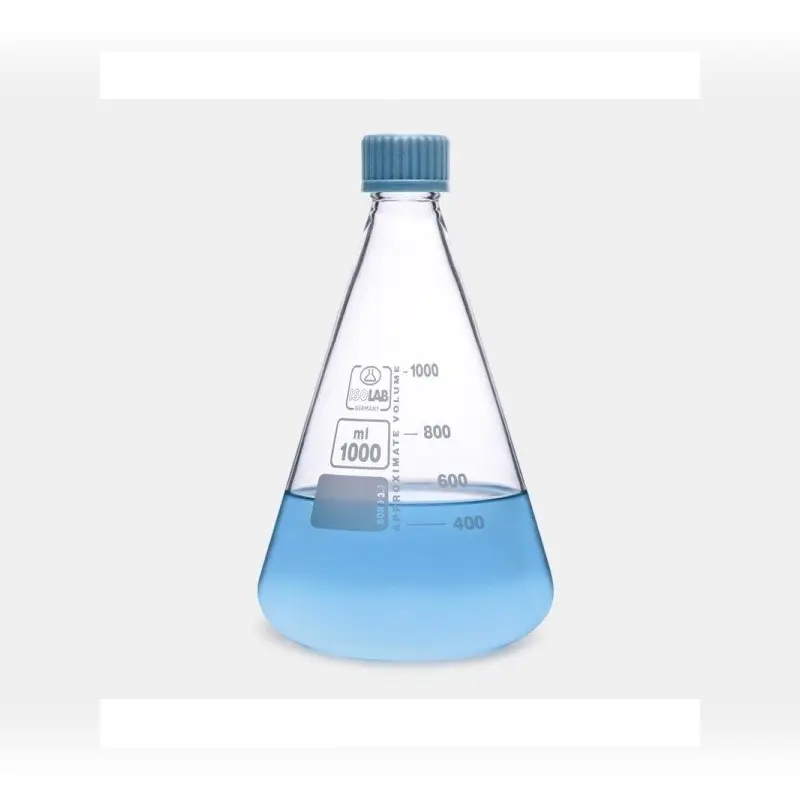 İSOLAB erlen cam vida kapaklı 500 ml