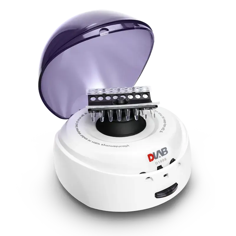Mini Santrifüj D1008 Mikro Santrifüj PCR Tüp Uyumlu Çift Rotorlu