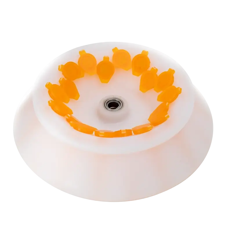 DLAB D2012S Uyumlu Şeffaf Kapaklı Naylon Rotor Seti, 18 Delik x 2mL, Model A18-2P