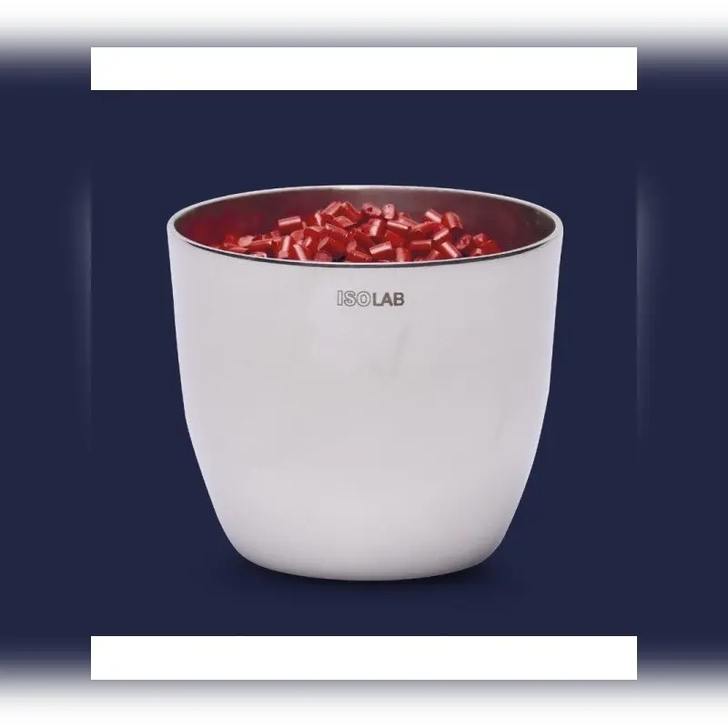 İSOLAB kroze paslanmaz çelik 53 x 43 mm