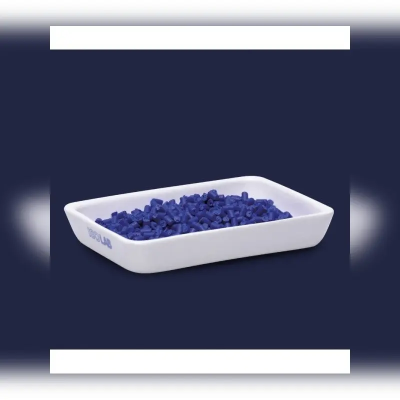 İSOLAB yakma kabı porselen dikdörtgen 48 x 26 mm