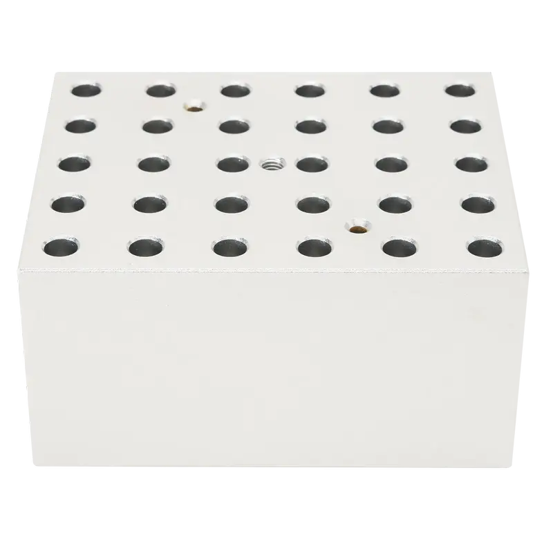 DLAB 0.2mL Tüpler İçin 30 Delikli Isıtma Bloğu, Kuru Banyo Bloğu 105/150ºC