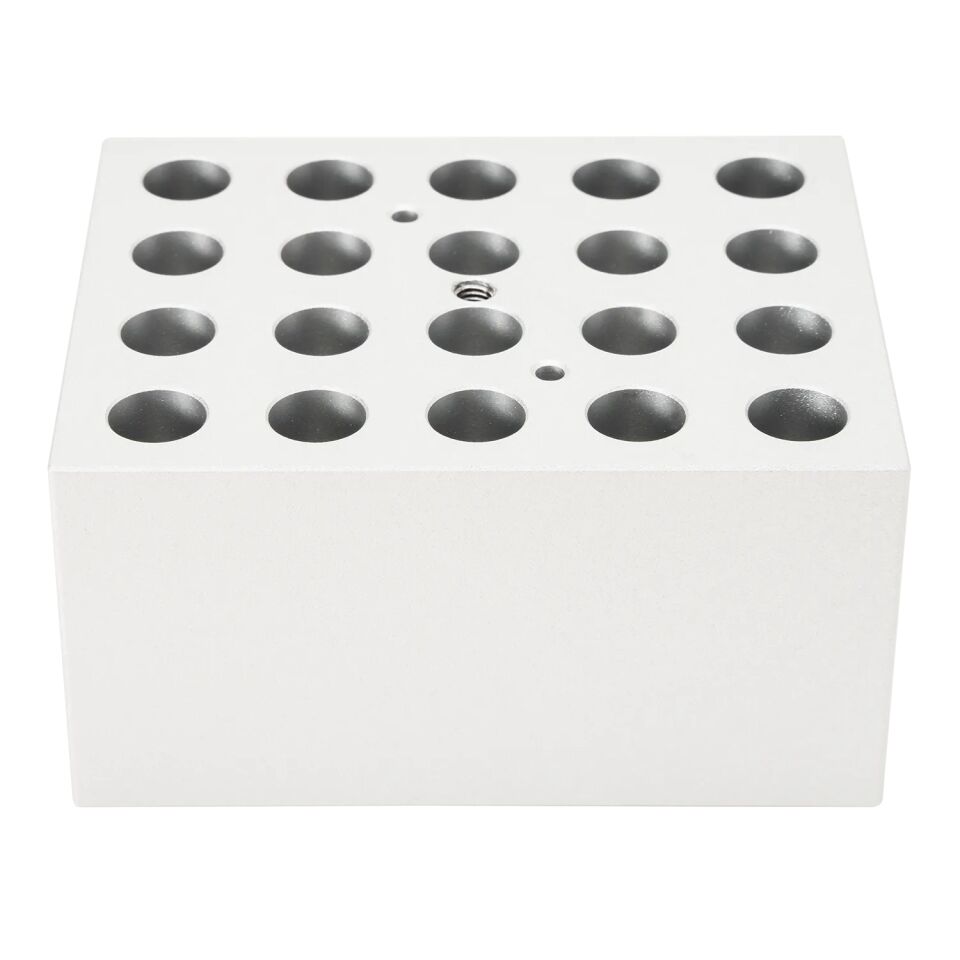 1.5mL Tüpler İçin 20 Delikli Isıtma Bloğu, Kuru Blok 105/150ºC