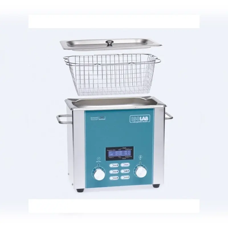 İSOLAB banyo ultrasonik DEGASS fonksiyonlu 10,0 lt