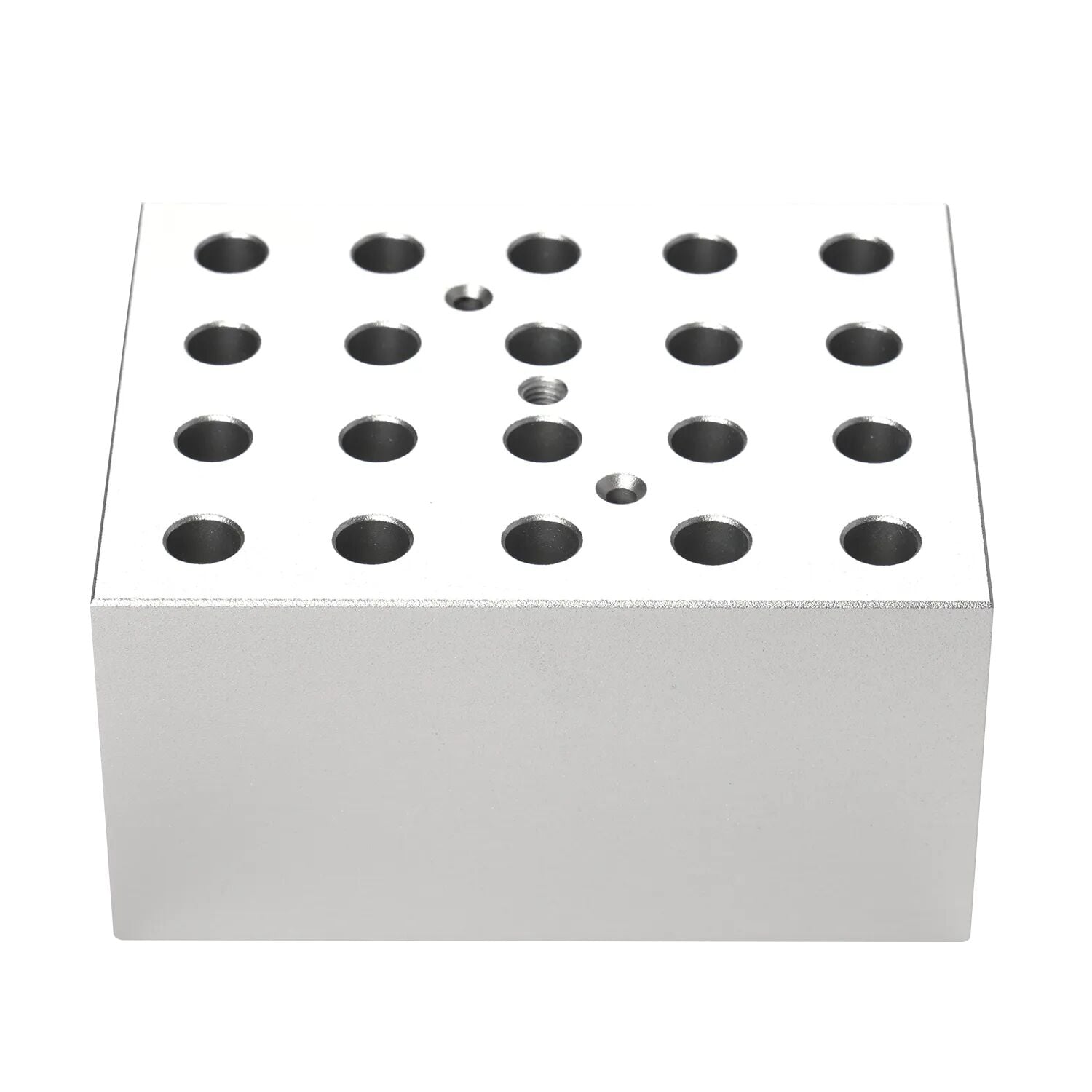 0.5mL Tüpler İçin 20 Delikli Isıtma Bloğu, Kuru Banyo Bloğu 105/150ºC