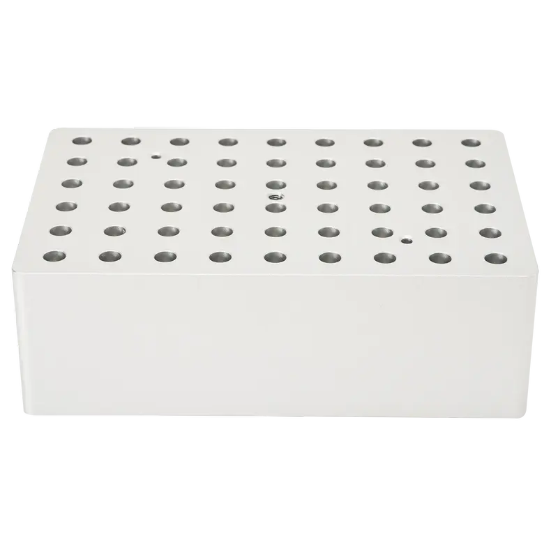 DLAB 0.2mL Tüpler İçin 54 Delikli Isıtma Bloğu, Kuru Banyo Bloğu 120ºC, HB120-S Uyumlu