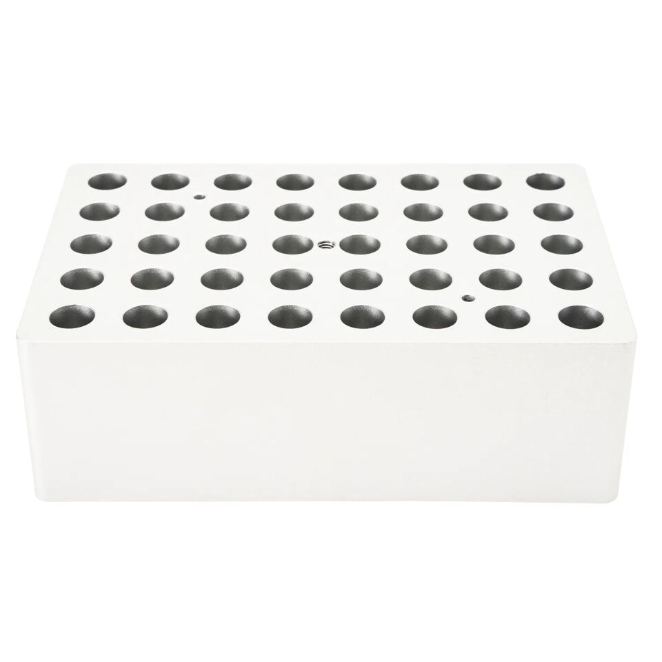 2mL Tüpler İçin 40 Delikli Isıtma Bloğu, Kuru Banyo Bloğu 120ºC Uyumlu HB120-S