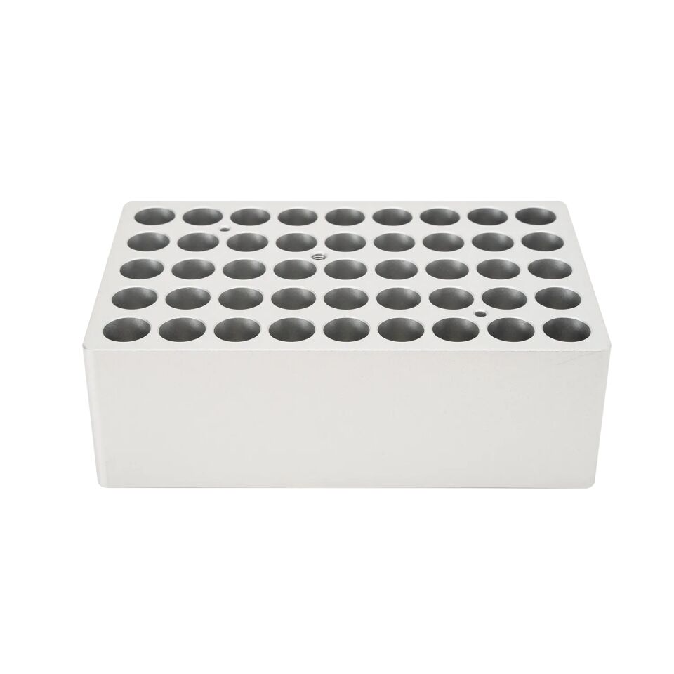 5mL Kan Toplama Tüpü İçin 45 Delikli Isıtma Bloğu, Kuru Banyo Bloğu 120ºC, HB120-S Uyumlu