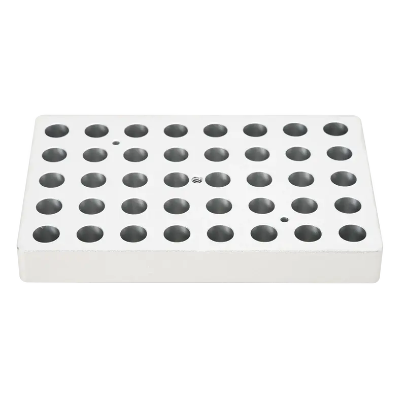 DLAB 1.5mL Tüpler İçin 40 Delikli Isıtma Bloğu, İnce Tip, Kuru Blok 120ºC Uyumlu HB120-S