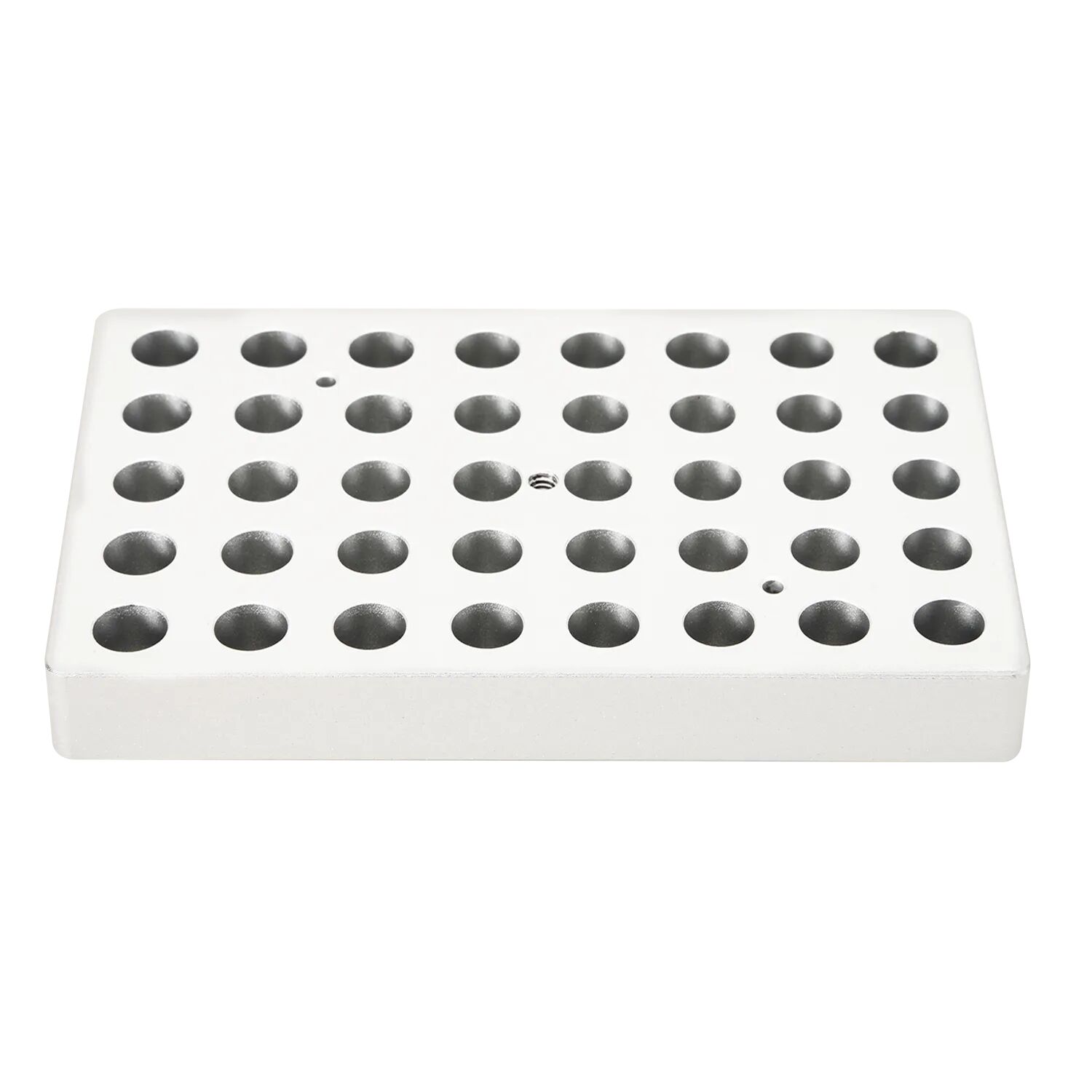 2mL Tüpler İçin 40 Delikli Isıtma Bloğu, İnce Tip, Kuru Banyo Bloğu 120ºC Uyumlu HB120-S